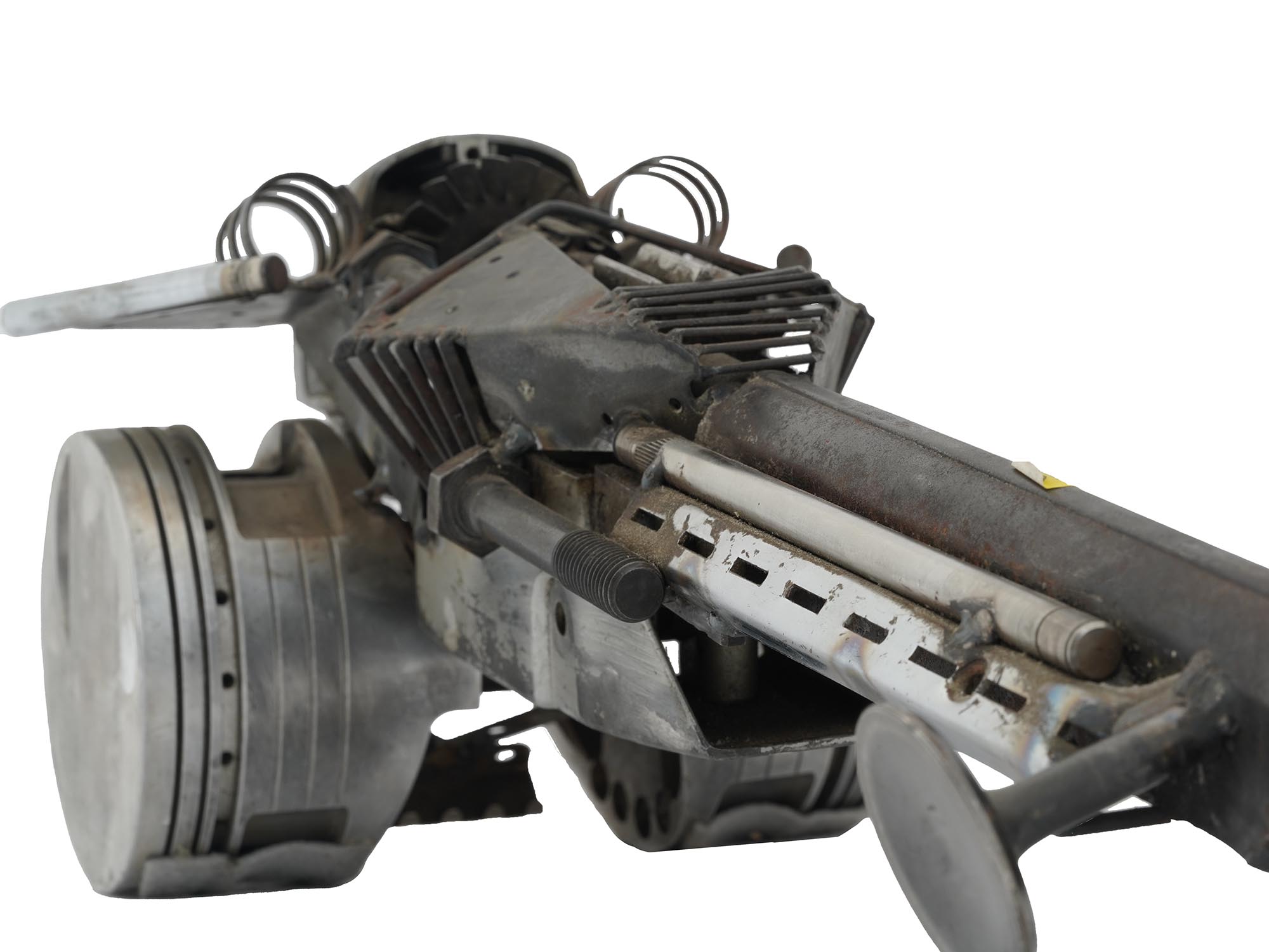 FUNNY CAR ASSEMBLAGE SCULPTURE BY DANIEL FIORDA PIC-5
